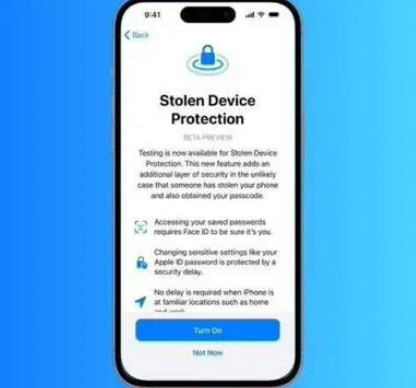 西安苹果授权维修店分享被盗设备保护功能开启方法 